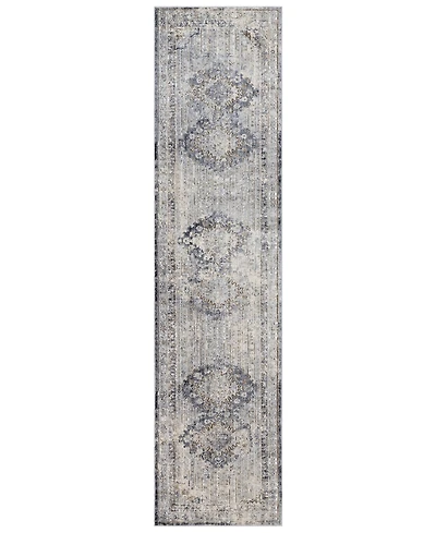 Livabliss Liverpool Lvp-2301 Charcoal 2'7" x 10'3" Runner Area Rug