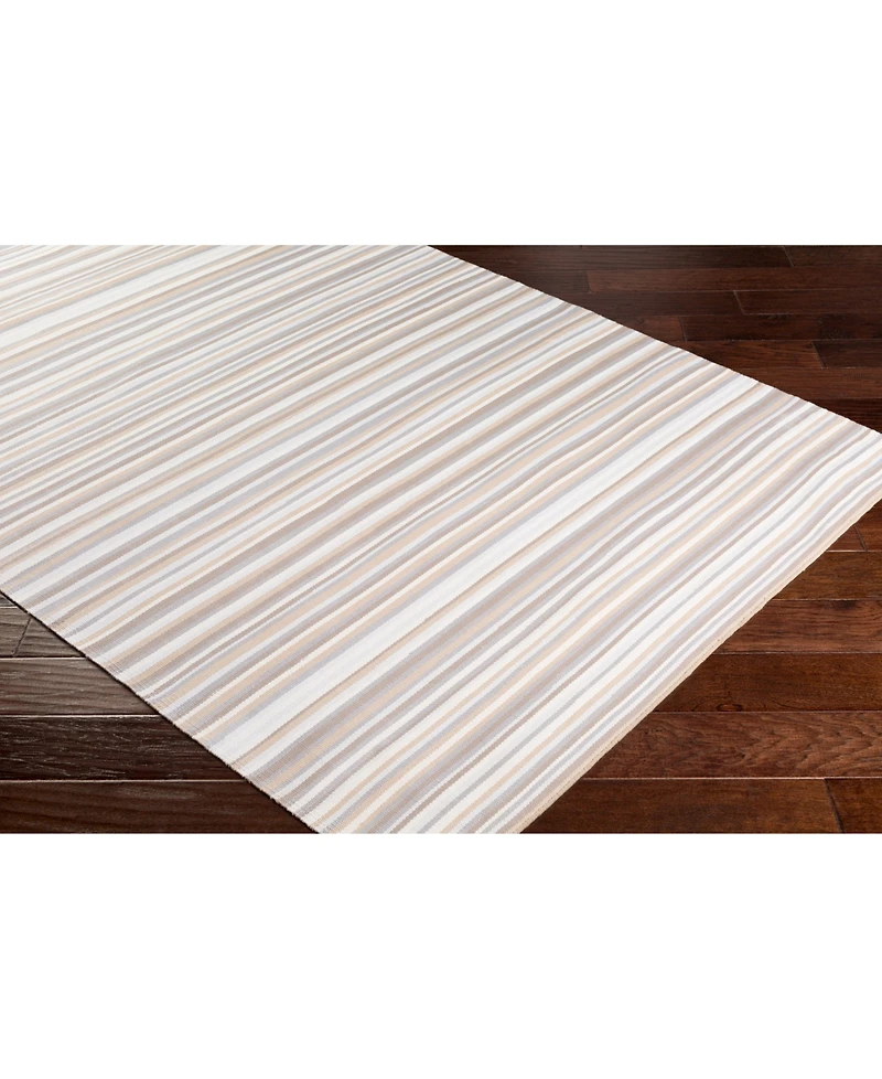 Surya Maritime Mtm-1000 Medium Gray 5' x 7'6" Indoor/Outdoor Area Rug