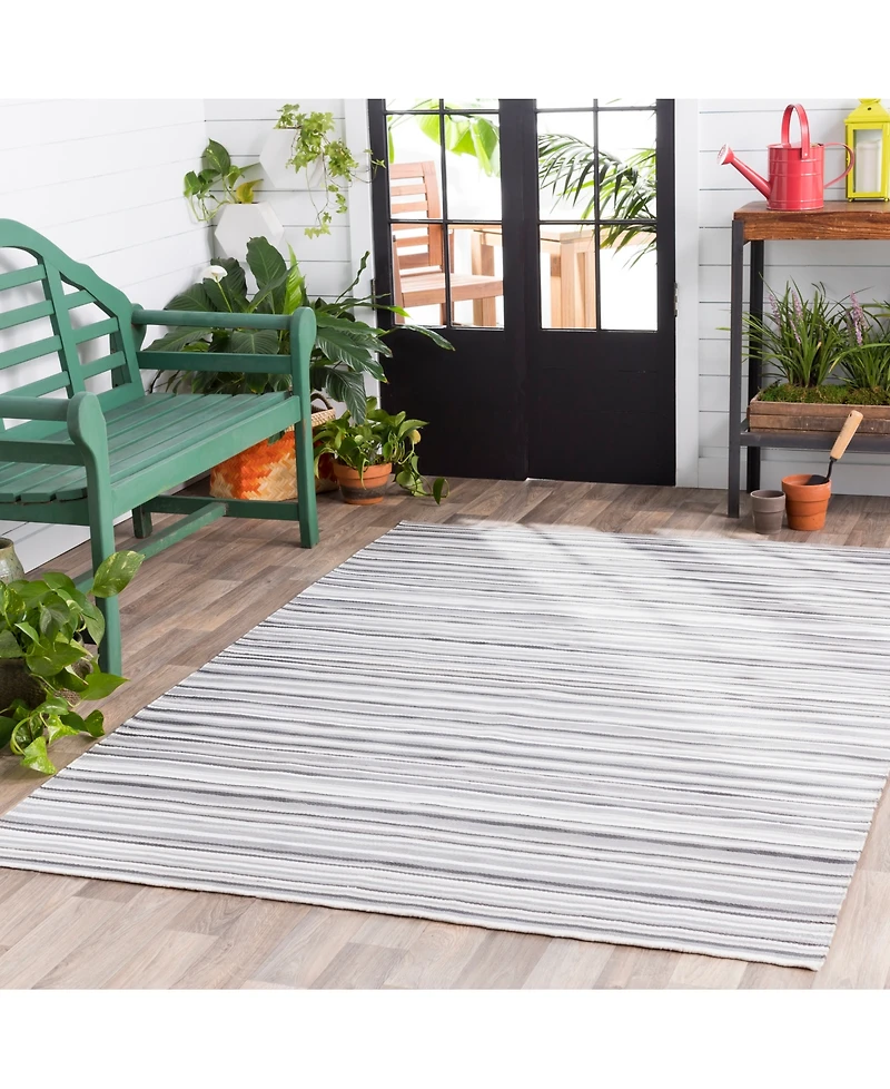 Surya Maritime Mtm-1001 Taupe 2' x 3' Indoor/Outdoor Area Rug