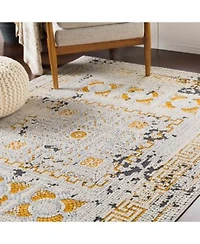 Livabliss Venezia Vnz 2300 Mustard Area Rug Collection