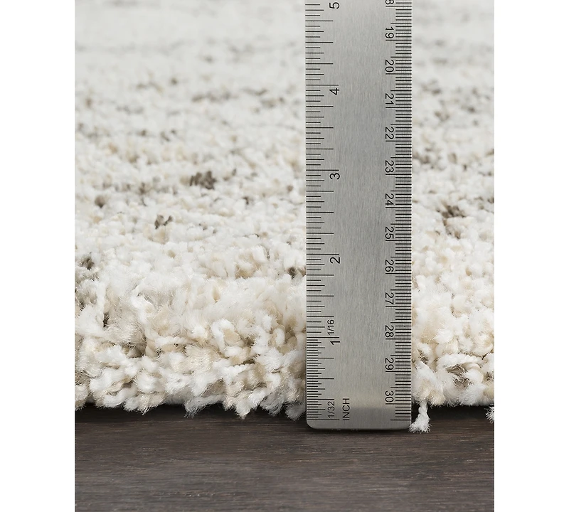 Closeout! Livabliss Serengeti Shag Sgt-2314 Taupe 5'3" x 7'3" Area Rug