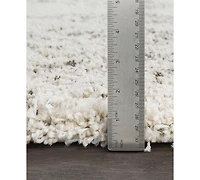 Closeout! Livabliss Serengeti Shag Sgt-2314 Taupe 5'3" x 7'3" Area Rug
