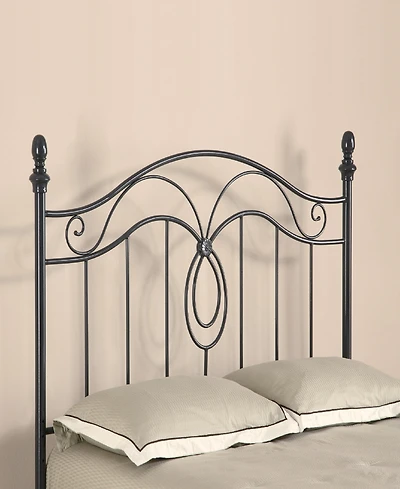 Shelby Traditional Iron Headboard