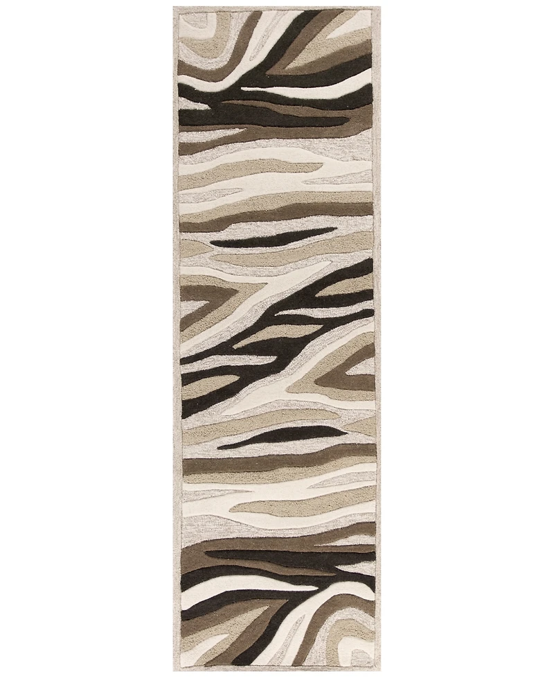 Kas Eternity Sandstorm 1083 Natural 2'3" x 7'6" Runner Area Rug