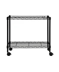Oceanstar Portable 1-Tier Metal Rolling File Cart
