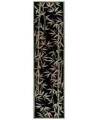 Kas Sparta Bamboo Border 2'6" x 10' Runner Area Rug