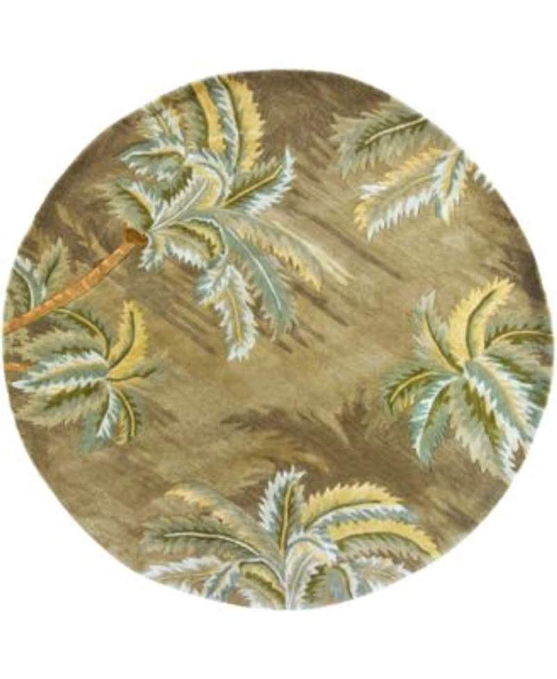 Kas Sparta Palm Trees 3102 Moss Area Rug