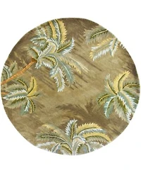 Kas Sparta Palm Trees 3102 Moss Area Rug