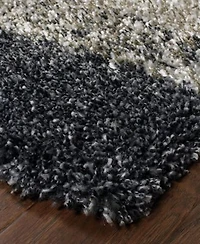 Oriental Weavers Henderson Shag 531z1 Gray Charcoal Area Rug