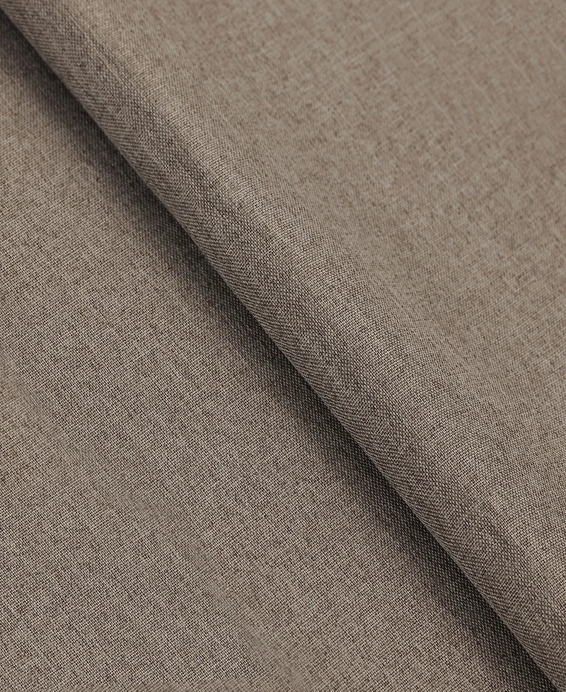 Superior Linen-Inspired Classic Room Darkening Modern Fade Resistant -Piece Curtain Set with Grommet Header Top