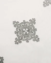 Superior Damask Sheer Grommet Top Curtain Panels