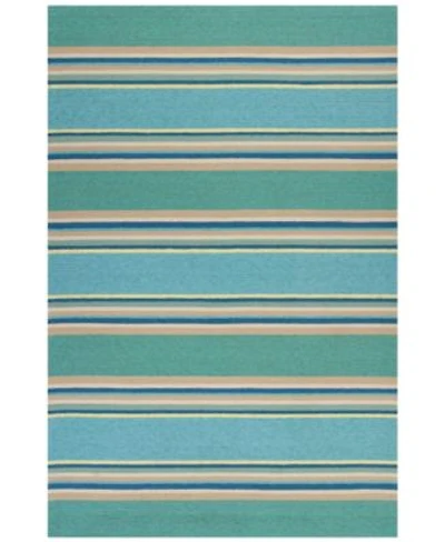 Kas Harbor Stripes 4230 Ocean Indoor Outdoor Area Rug
