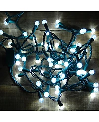 Lumabase 70 Cool White Plastic Globes Electric String Lights