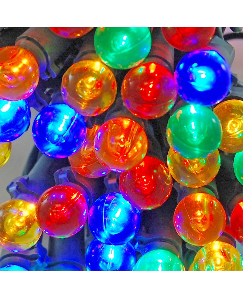 Lumabase 70 Multi Colored Plastic Globes Electric String Lights