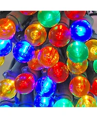 Lumabase 70 Multi Colored Plastic Globes Electric String Lights