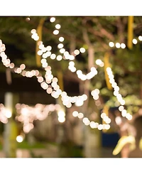 Lumabase 100 Cool White Solar Mini String Lights