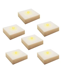 Lumabase Set of 6 Flickering Lumalite with Timer