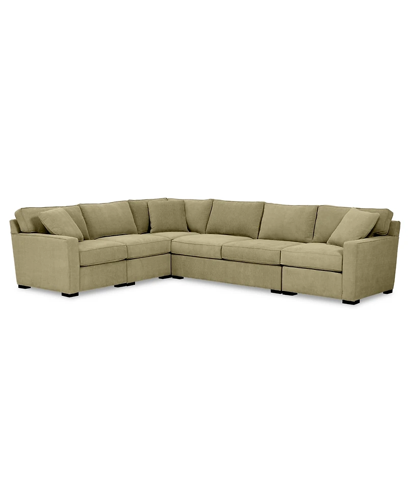 Radley 5-Pc. Fabric Sectional Sofa, Created for Macy's