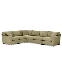 Radley 5-Pc. Fabric Sectional Sofa, Created for Macy's