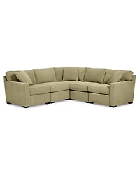 Radley Fabric 5-Pc. Sectional Sofa with Corner Piece, Created for Macy's