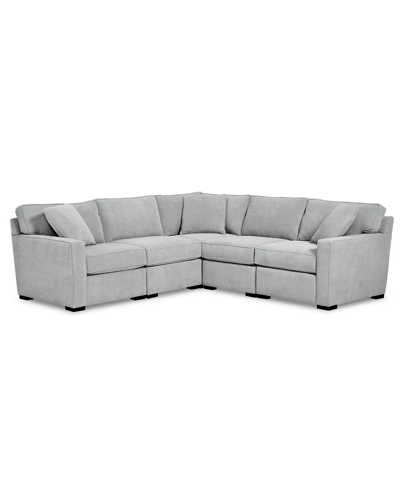 Radley Fabric -Pc. Sectional Sofa with Corner Piece