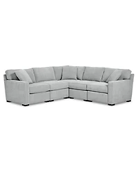 Radley Fabric -Pc. Sectional Sofa with Corner Piece