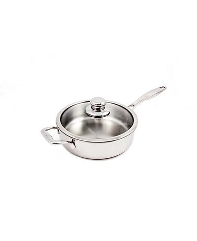 Swiss Diamond Premium Clad Saute Pan w/ Lid - 9.5" , 3.1 Qt.