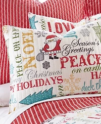 Levtex Santa Claus Lane 3-Pc. Quilt Set, King