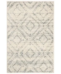 Safavieh Adirondack 131 Ivory Light Blue Round Area Rug Collection