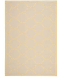 Safavieh Courtyard CY6009 Beige and Yellow 5'3" x 7'7" Sisal Weave Outdoor Area Rug