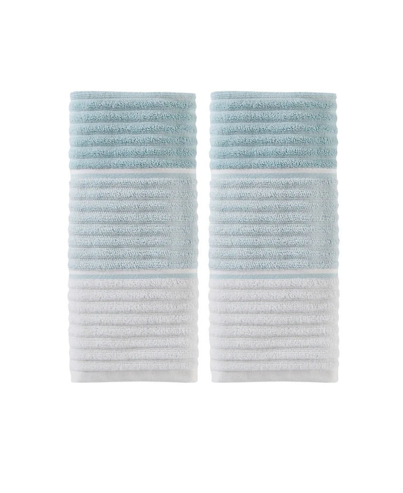 Saturday Knight Planet Ombre 2 Piece Hand Towel Set