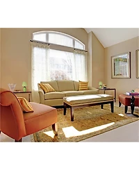 Simple Designs Mini Egg Oval Ceramic Table Lamp 2 Pack Set