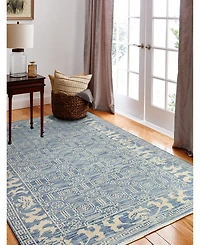 Bashian Carah Crh-104 Denim 3'6" x 5'6" Area Rug