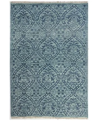 Bashian Carah Crh-107 Teal 5' x 7'6" Area Rug