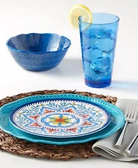 Capri Isle Melamine Total Outdoor Dinning Collection
