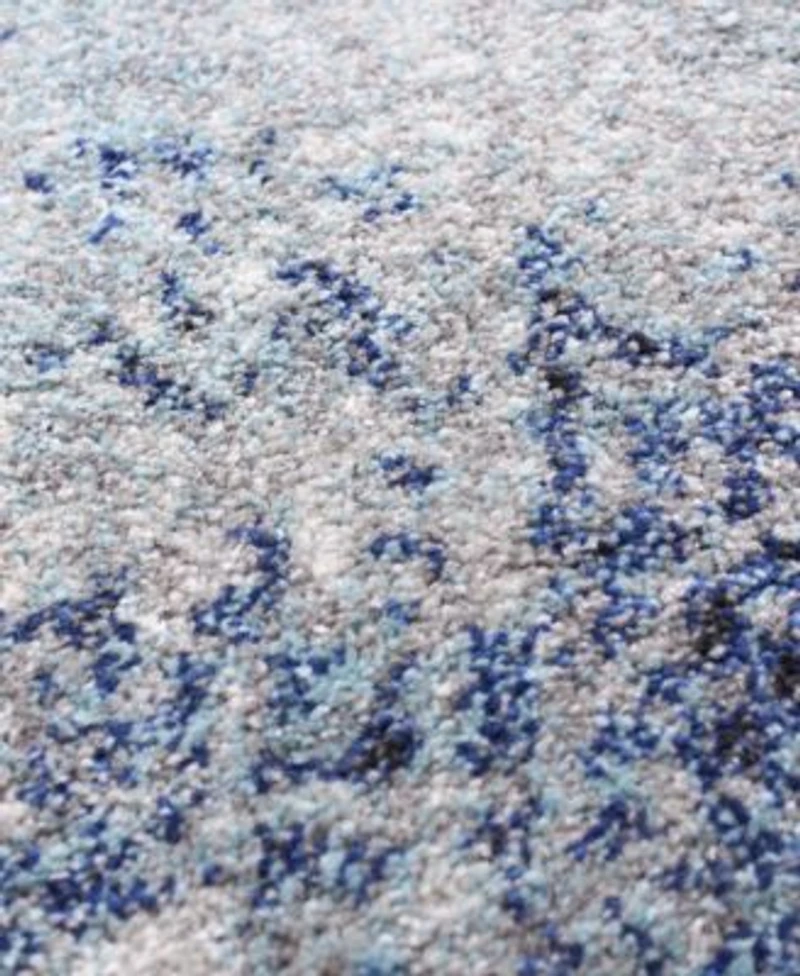 Bashian Medley 5570a Ivory Blue Area Rug