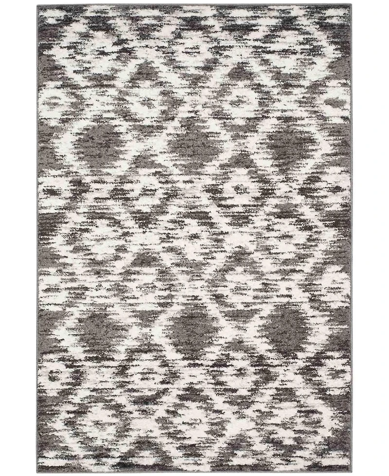 Safavieh Adirondack 118 Charcoal and Ivory 5'1" x 7'6" Area Rug