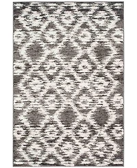 Safavieh Adirondack 118 Charcoal and Ivory 5'1" x 7'6" Area Rug