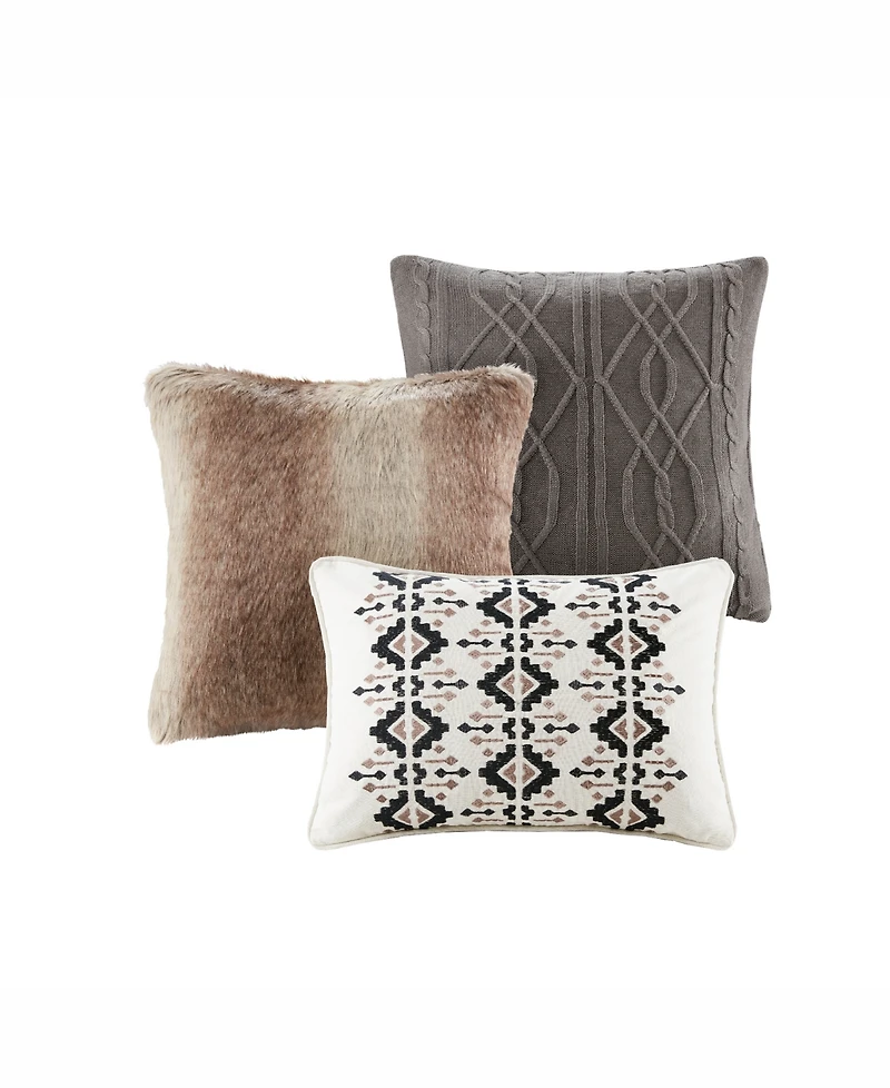 Madison Park Signature Urban Cabin Jacquard Cotton 9-Pc.Comforter Set, King