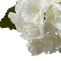 Nearly Natural Blooming Hydrangea w/ Vase Arrangement
