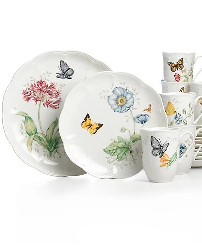 Lenox Butterfly Meadow 18 Pc. Dinnerware Set, Service for 6