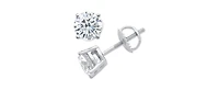 Diamond Stud Earrings (1/10 ct. t.w.) 10k Gold, White Gold or Rose