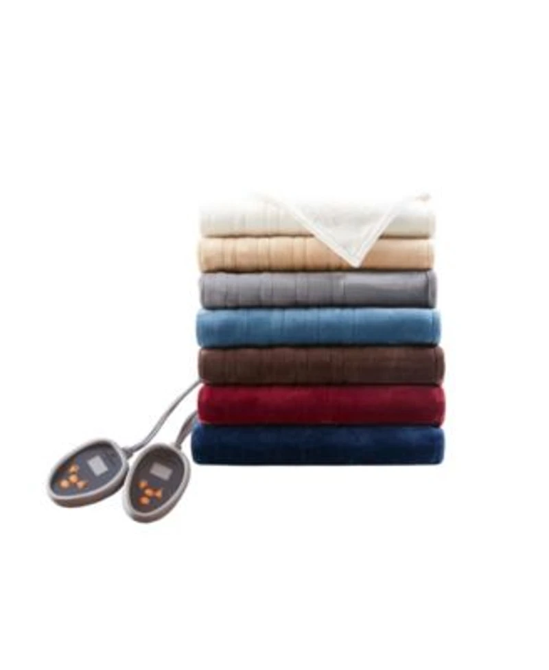 Woolrich Electric Reversible Plush To Berber Blankets