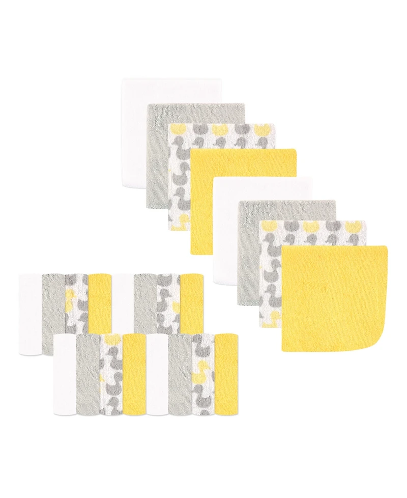 Luvable Friends Unisex Ultra-Plush Washcloth Set