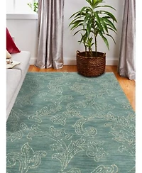 Bashian Nico Nic 142 Teal Area Rug