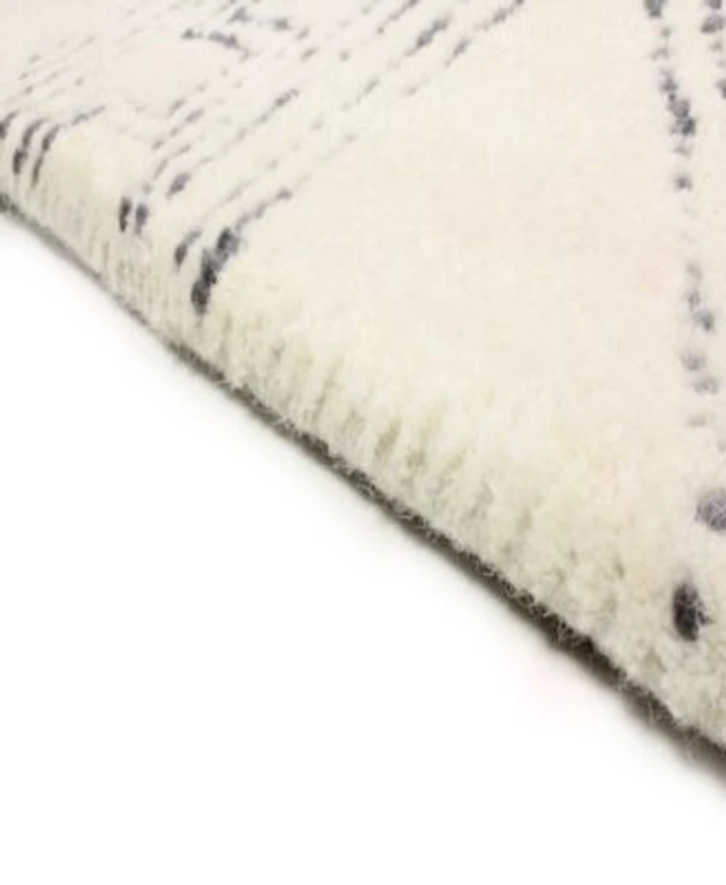 Bashian Nico Nic 145 Ivory Gray Area Rug