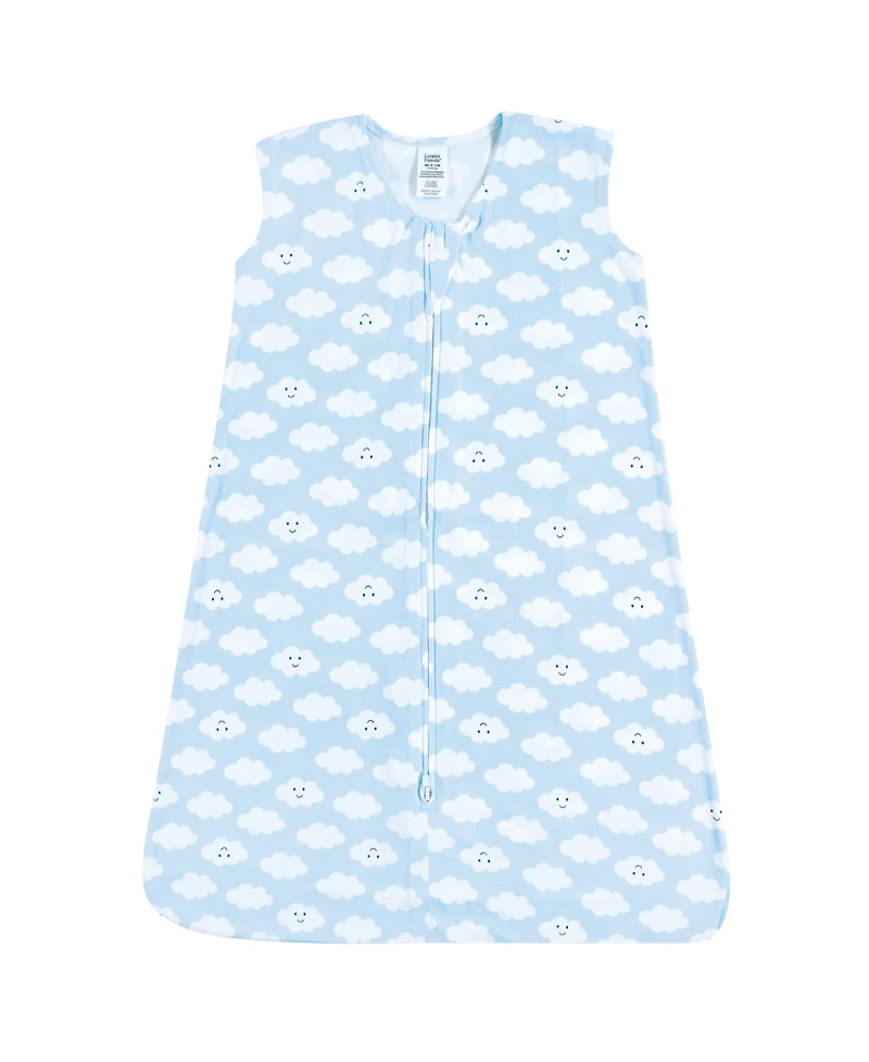 Luvable Friends Baby Boys Sleeveless Cotton Jersey Wearable Sleep Quilt