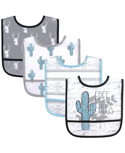Yoga Sprout Unisex Baby Waterproof Bibs, One Size