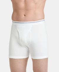 Jockey Men's 3-Pack Classic Cotton Boxer Briefs