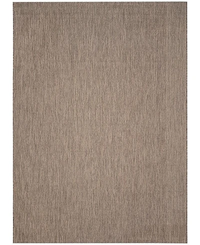 Safavieh Courtyard CY8022 Brown and Beige 8' x 11' Sisal Weave Outdoor Area Rug